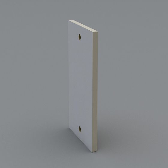 Wood Panel Wall Decor 3D model