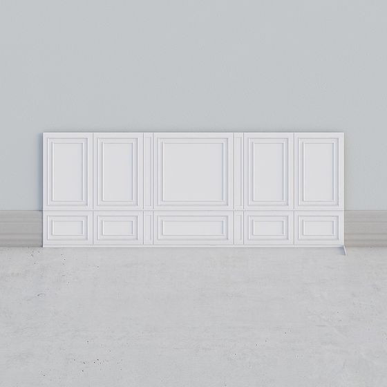 Minimalist Wall Panel 3D model