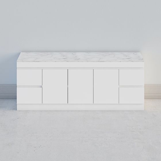 Urban Living Room TV Cabinet 3D model