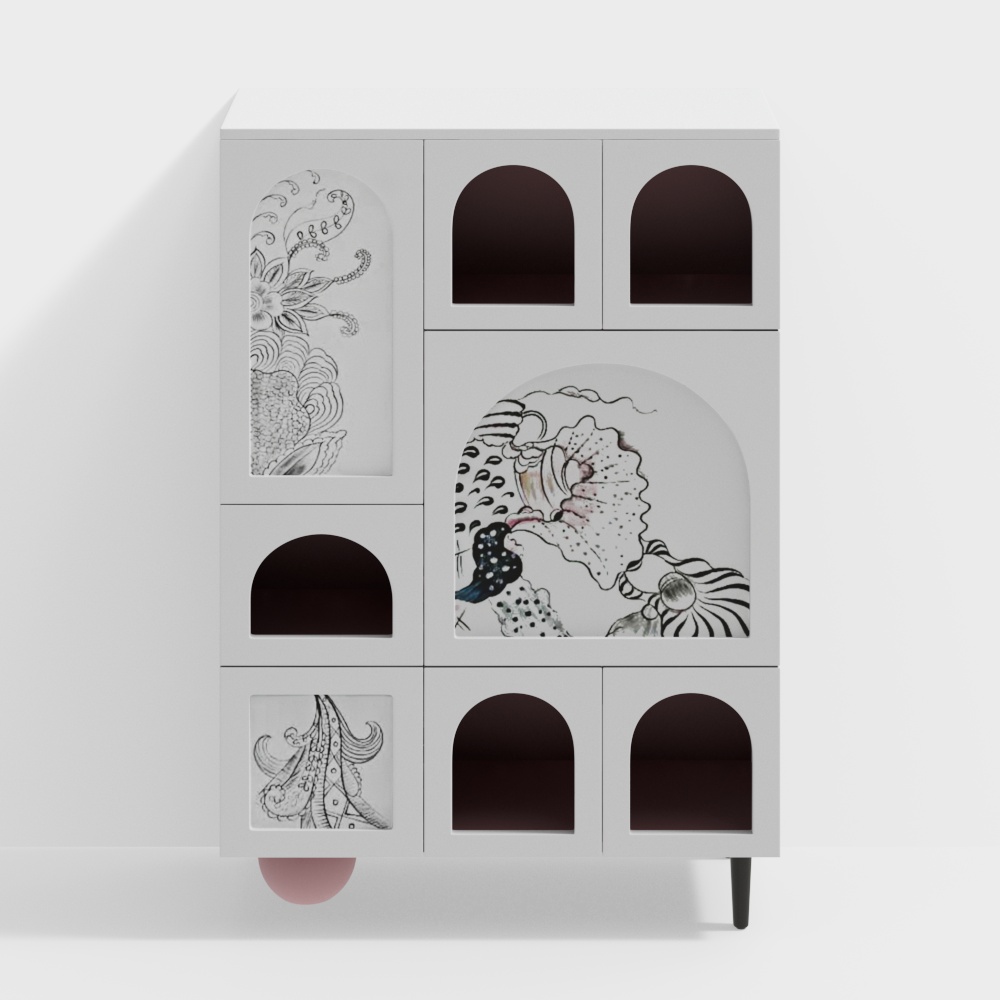 Rudai R-XG-036 small bookcase