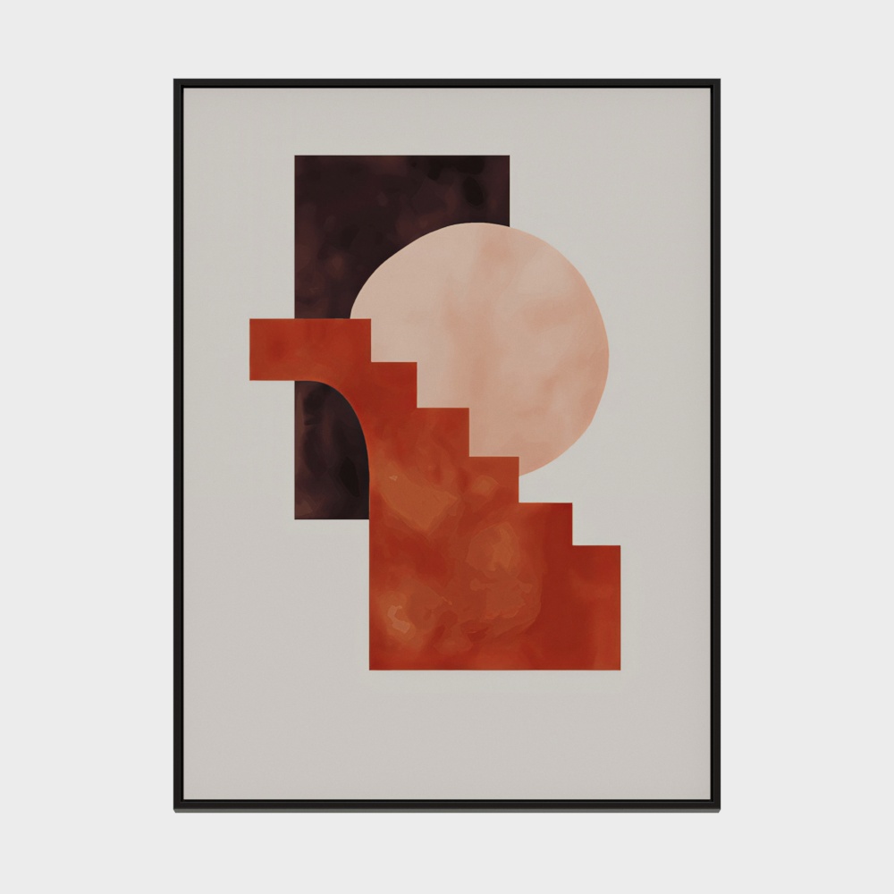 ドラゴン クラフトマン ジュエリー - 北欧シンプルコレクション - 長方形装飾画 - 251