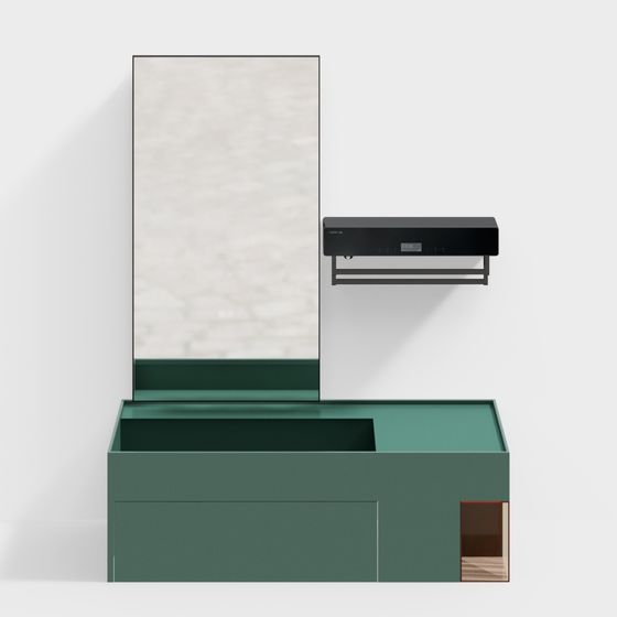 City Oasis Bathroom Cabinet 3D model