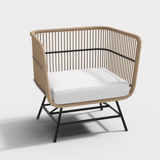 Urban Corner Sofa 3D model for Modern Spaces