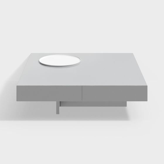Suspended Coffee Table 3D model in Modern Minimalism