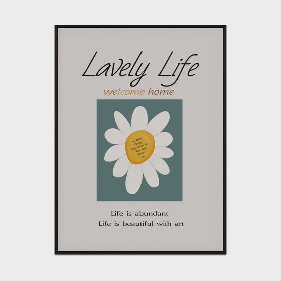 Tranh trang trí rồng nghệ nhân - Bộ sưu tập Bắc Âu đơn giản nhỏ tươi mới - Tranh trang trí hình chữ nhật - 256