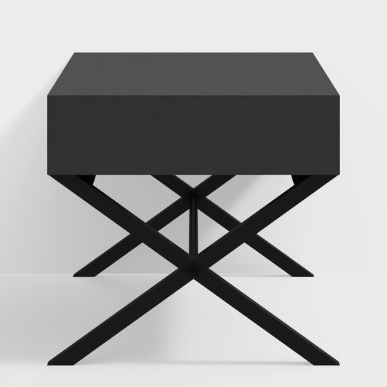 Cross-Legged Side Table 3D model