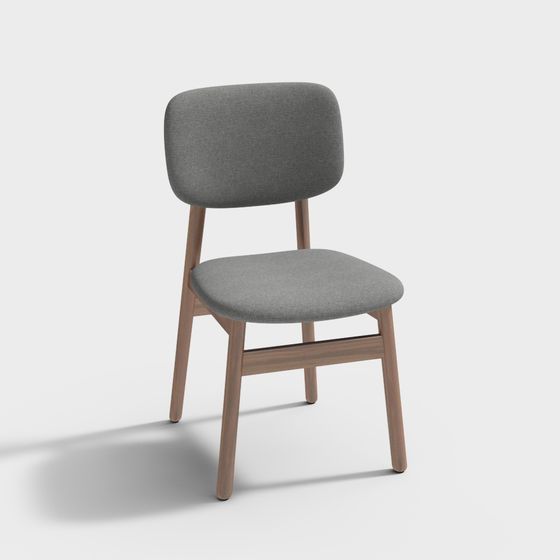 Elegant Minimalist Chair 3D Model