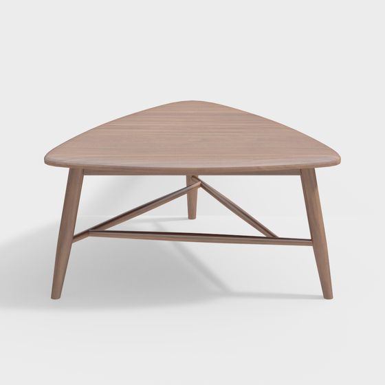 Stylish Triangle Coffee Table 3D model