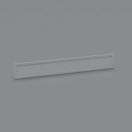 Sleek Low-Poly Vent 3D Model