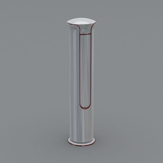 Futuristic Column 3D model for Design Projects