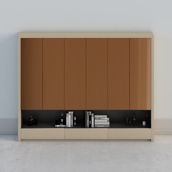 Urban Bookshelf 3D model