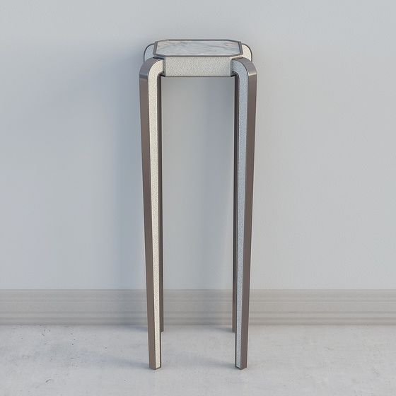 Art Deco Pedestal 3D model for Creative Projects