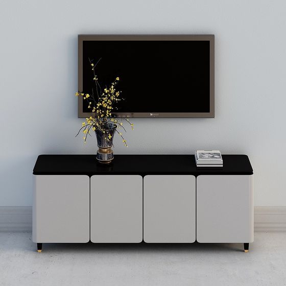 Mueble de TV del Dormitorio Principal Nórdico 2680