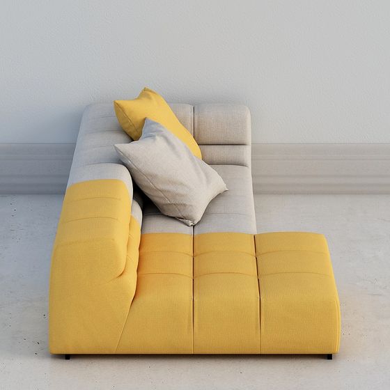 Color Clash Sofa 3D model