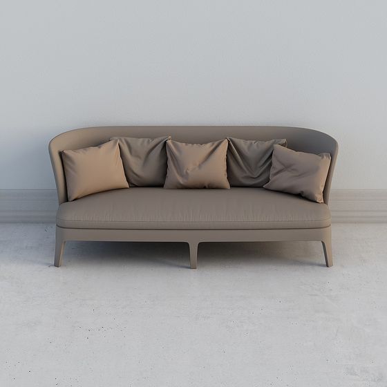 Urban Comfort Sofa 3D model