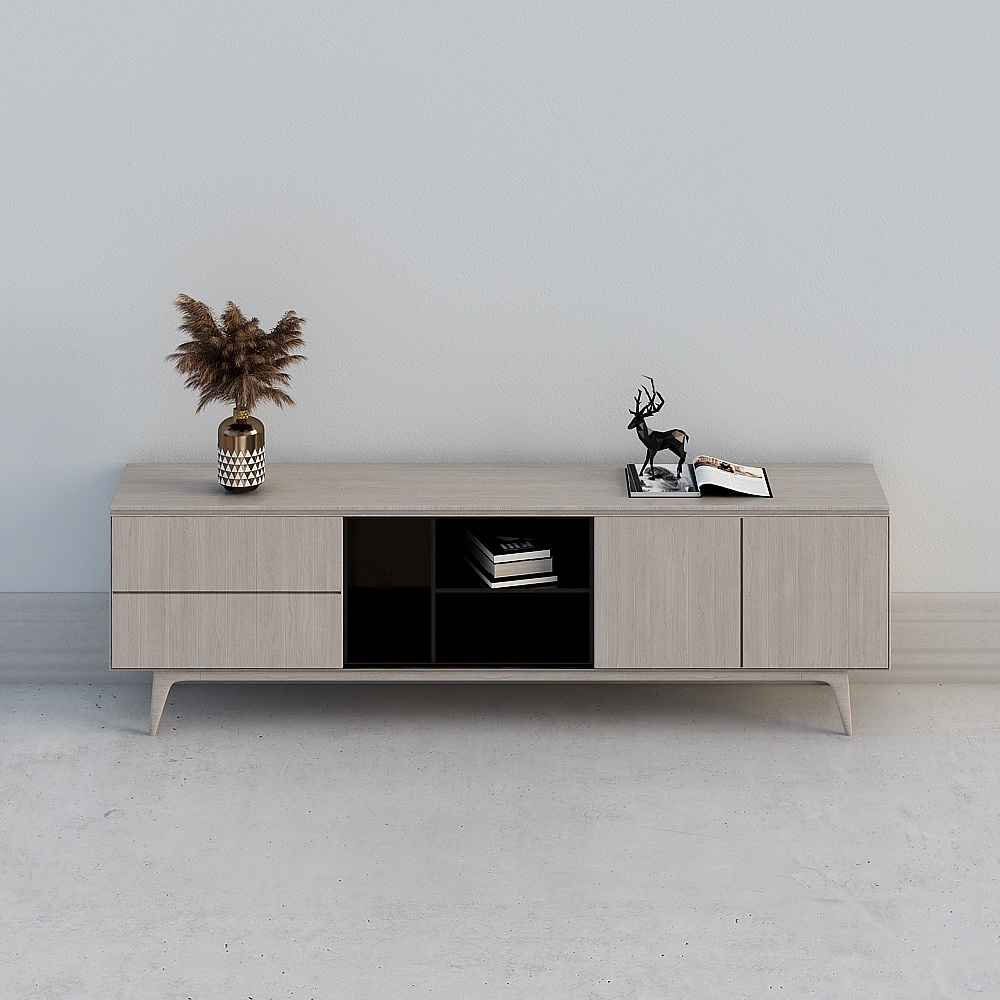 2880 light luxury master bedroom TV cabinet