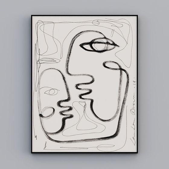 Abstract Dreamscape 3D model