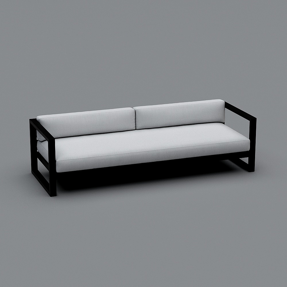 Outdoor sofa double 1-YJ