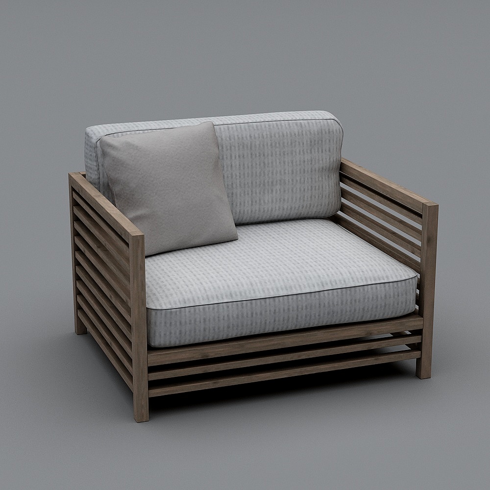 193 outdoor single sofa-OB