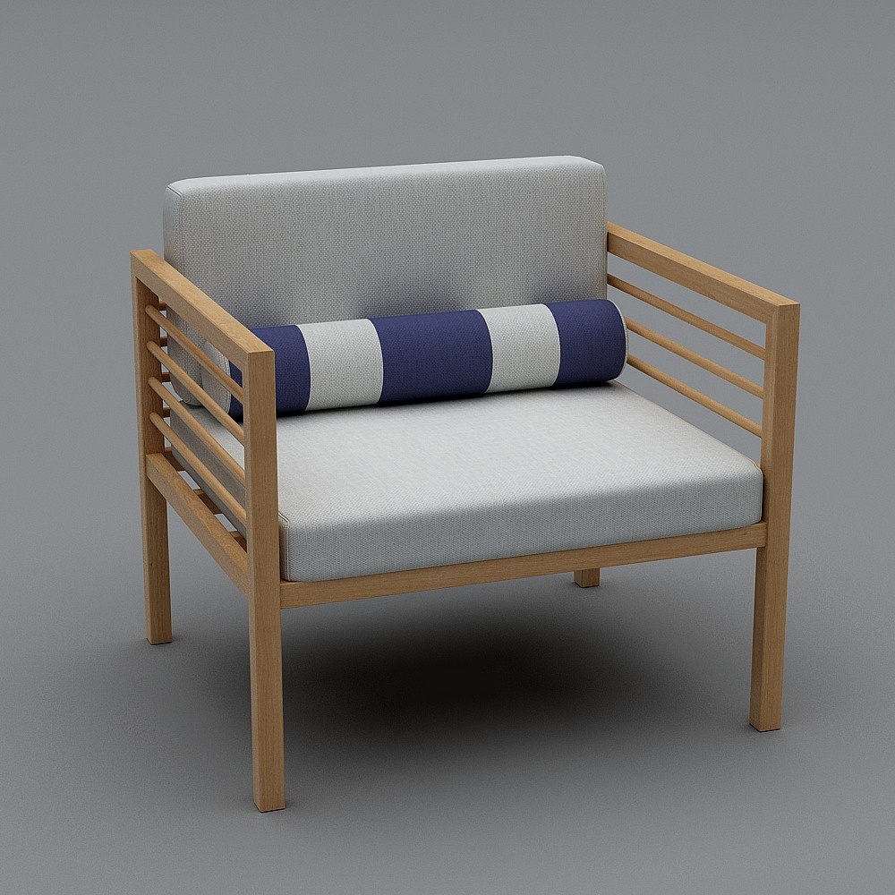 Outdoor single sofa-918-YJ