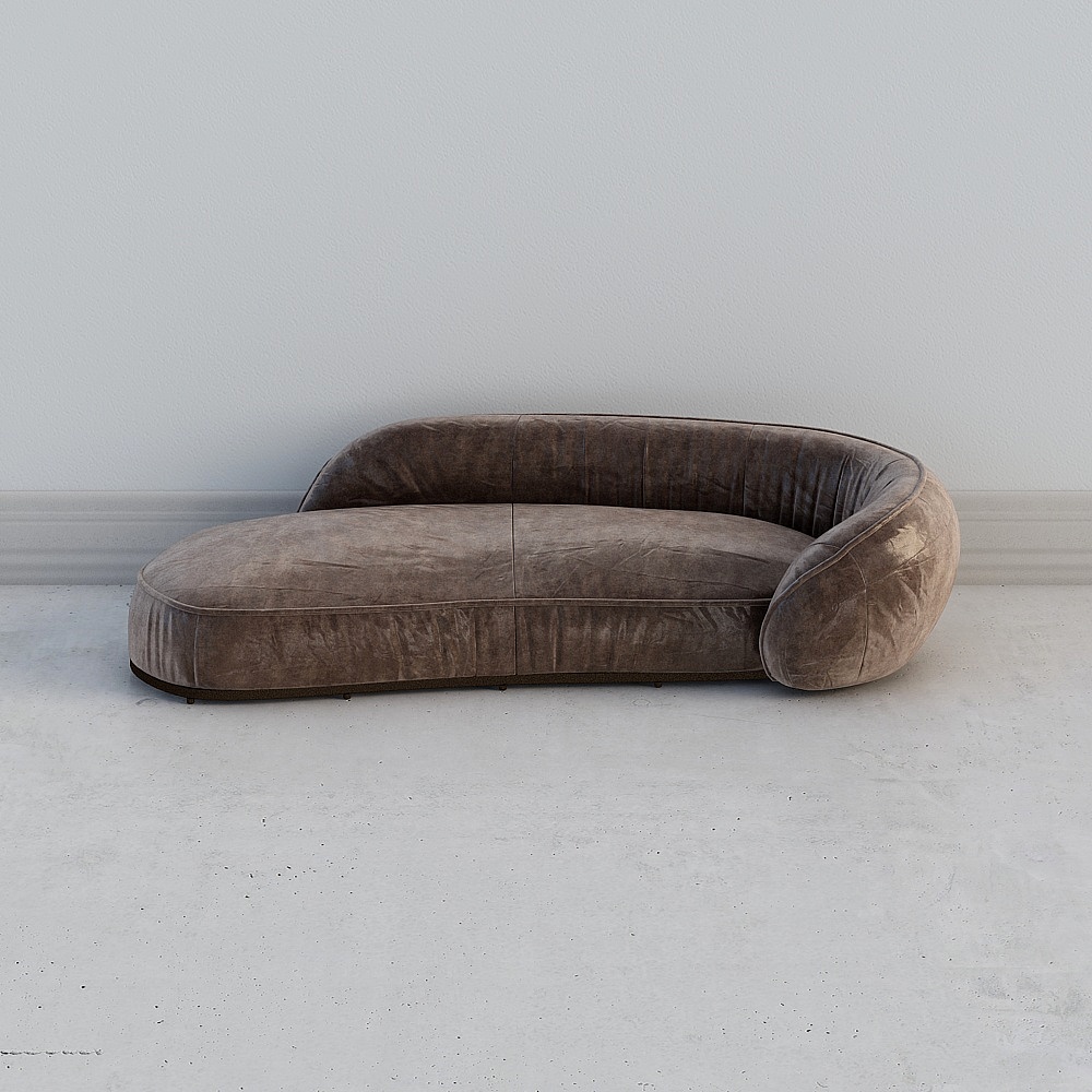 Vintage Sofa 3D Model for Modern and Classic Interiors