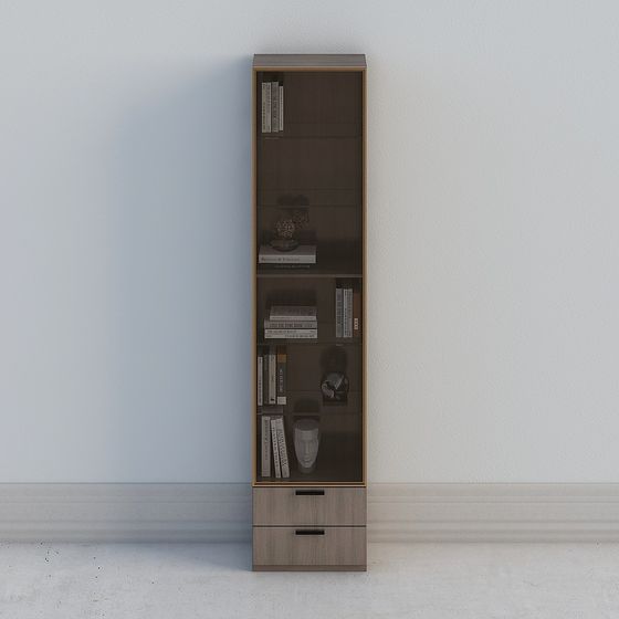 Urban Bookshelf 3D model