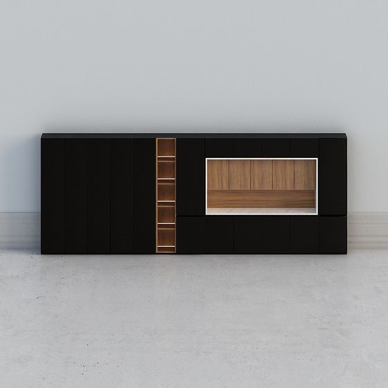 City Window Cabinet 3D model