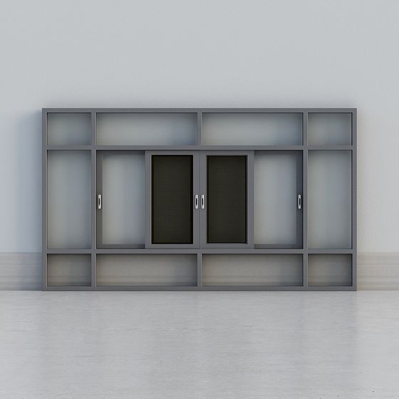 Urban Window 3D model for Contemporary Spaces