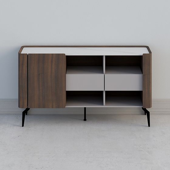 Mid-Century Modern Sideboard 3D model