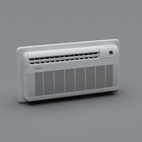 Modern Minimalist Air Conditioner 3D model