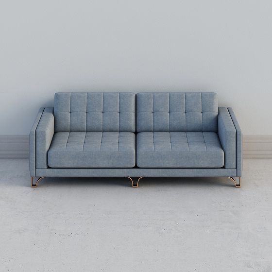 Urban Comfort Sofa 3D model for Creative Spaces