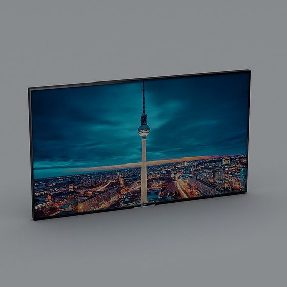 Berlin Skyline 3D model