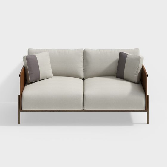 Urban Comfort Sofa 3D model