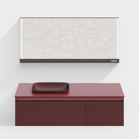 Urban Art Bathroom Cabinet 3D model