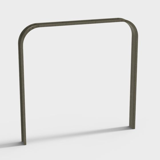Arc Wooden Frame 3D model for Creative Projects