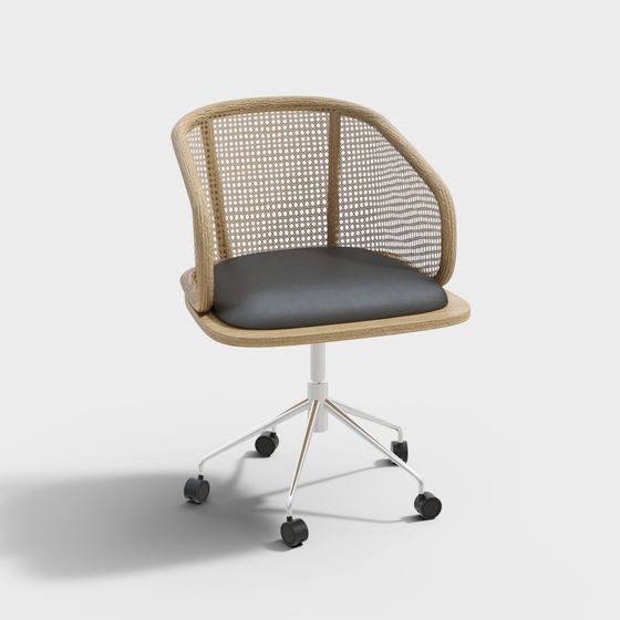 Chaise longue en rotin W-SY011