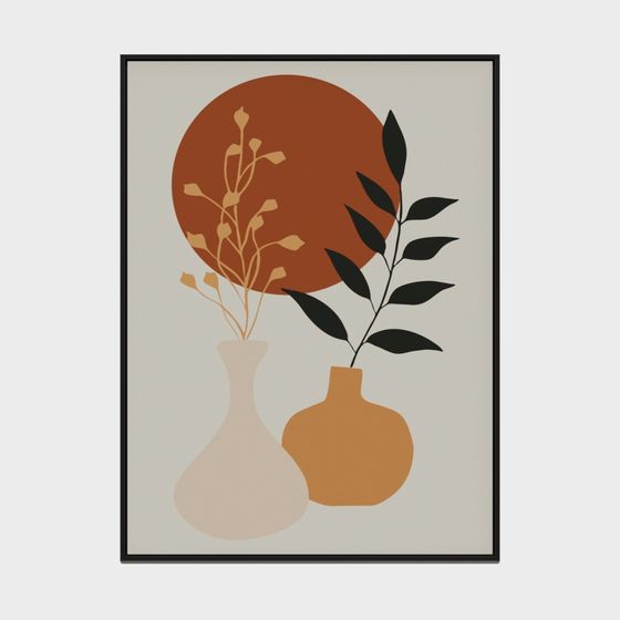 Artistic Abstract Vase 3D model for Creative Projects