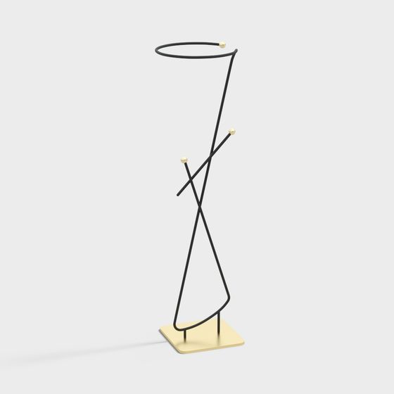 Abstract Art Rack 3D model