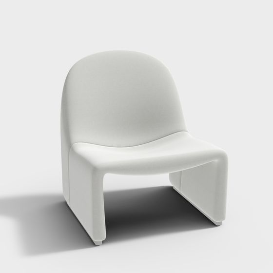 Stylish Cloud Chair 3D model for Creative Spaces
