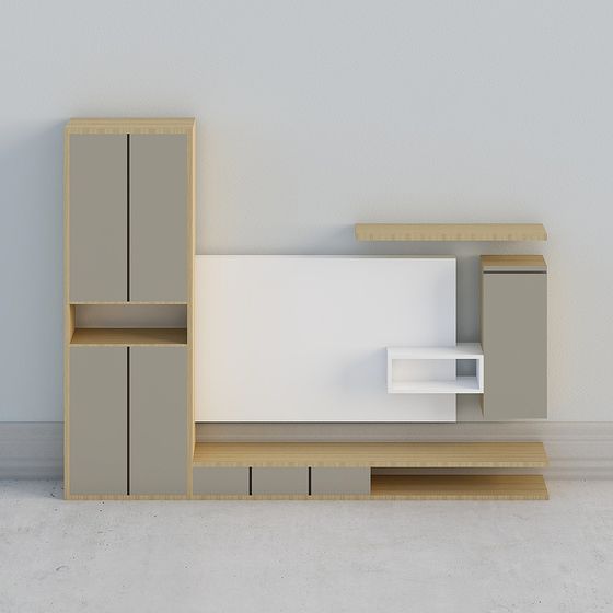 City Corner Cabinet 3D model