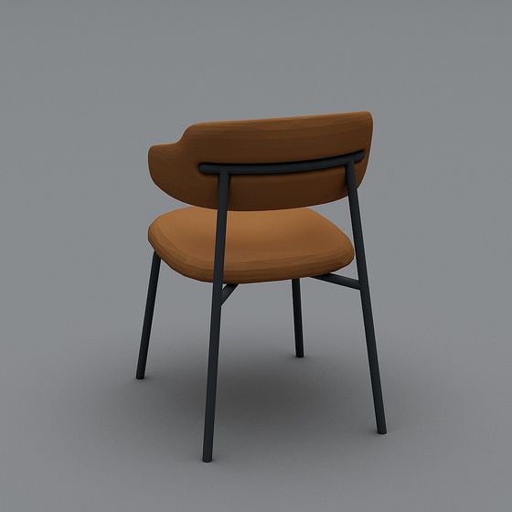 Urban Leisure Chair 3D model for Modern Spaces
