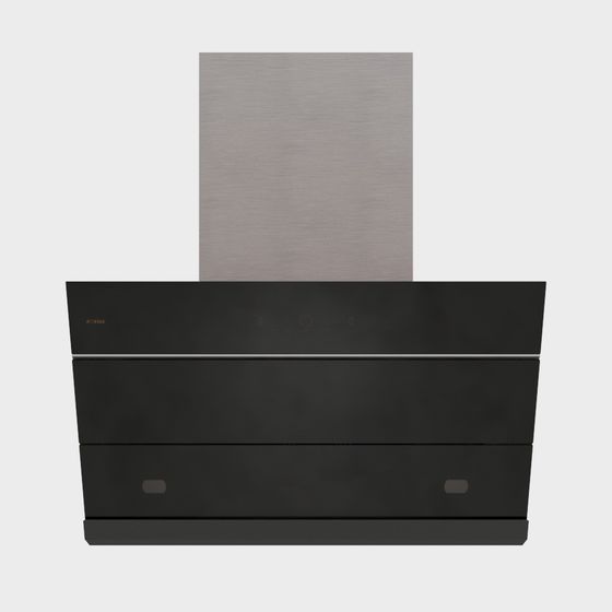 Stylish Low-Polygon Kitchen Hood 3D model