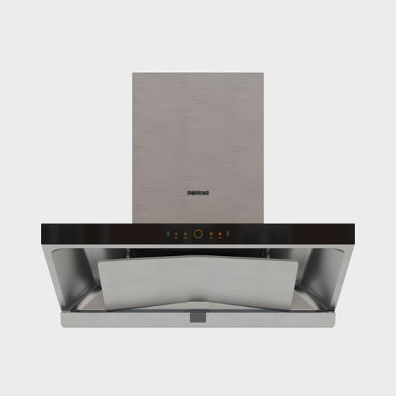 Elegant Kitchen Range Hood 3D model for Modern Interiors