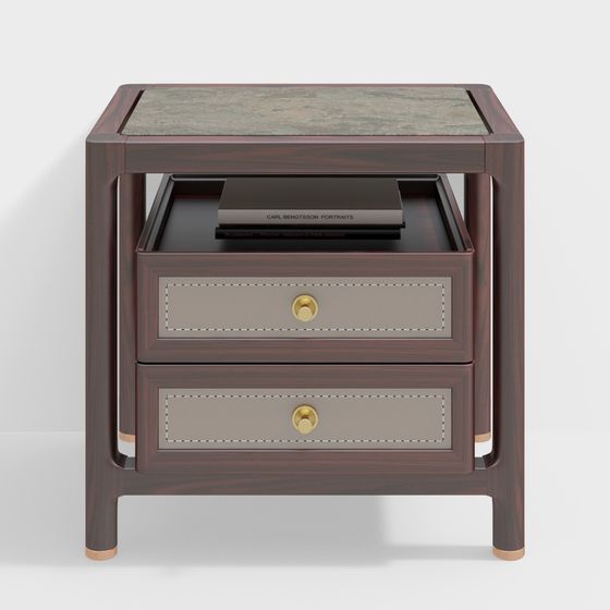Urban Elegance Nightstand 3D model