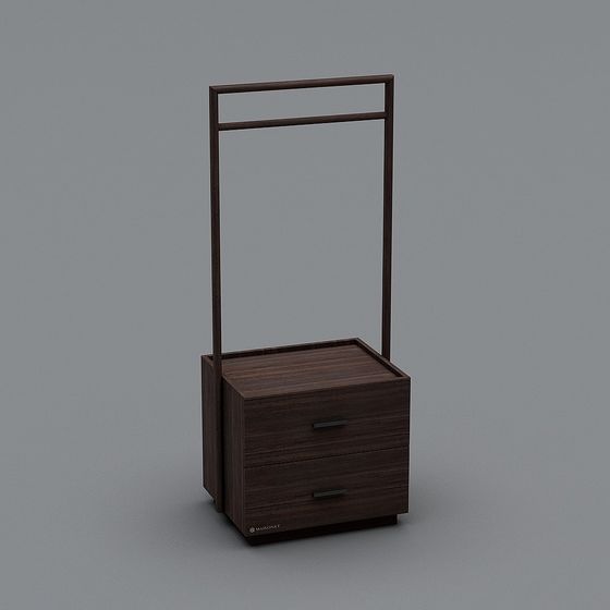 Simple Wardrobe Stand 3D model
