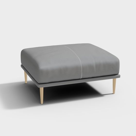 Urban Leisure Ottoman 3D model