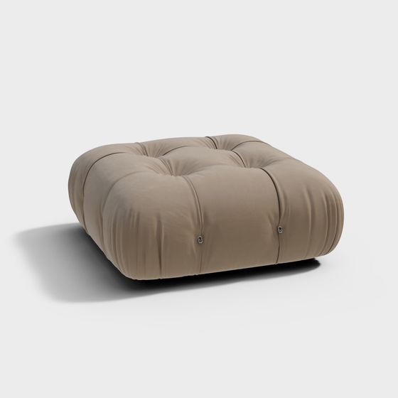 Cozy Ottoman 3D model