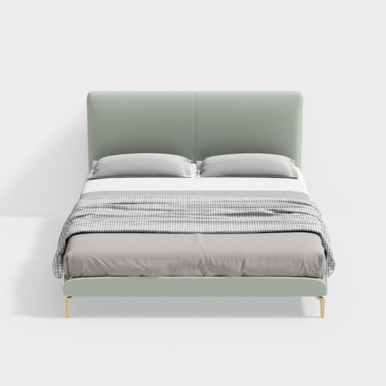 Urban Retreat Bed Frame 3D model