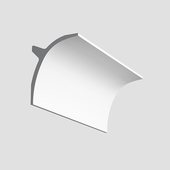 Sleek White Diccovison Angle Line 3D Model