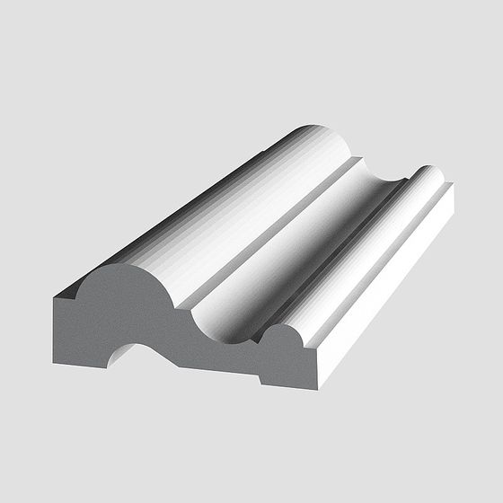 Dicovison Plain Line 3D Model in Gray